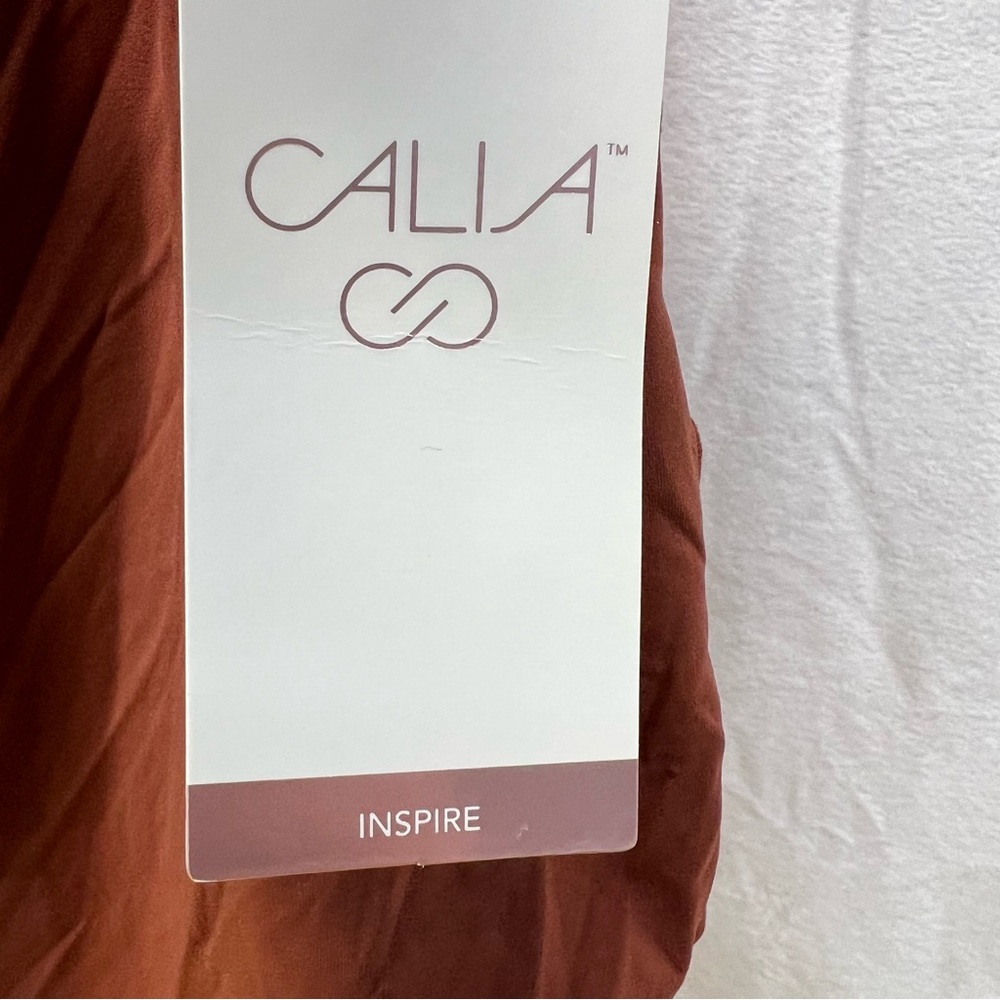Calia Inspire Red Brown Women's Lite Cami Bodysuit xxl - Picture 4 of 6